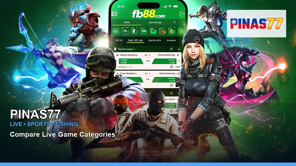 PINAS77 sports betting and arcade games for Philippine players